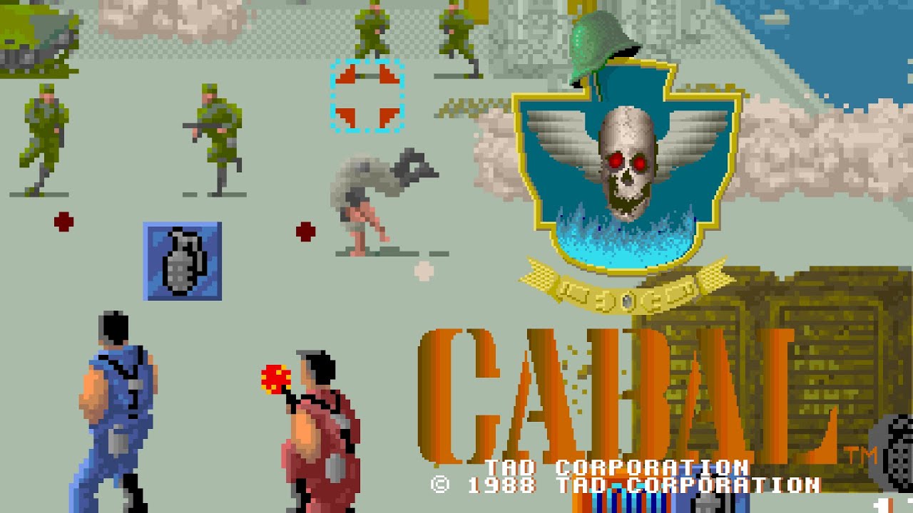 [ARCADE] Cabal - 2Players Co-op longplay