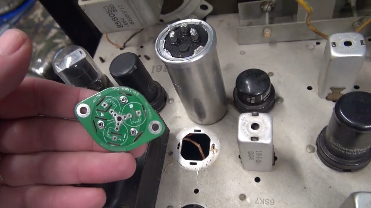 Inexpensive radio filter capacitor solution W8AOR.com Multi-Cap kits Installation D-lab electronics