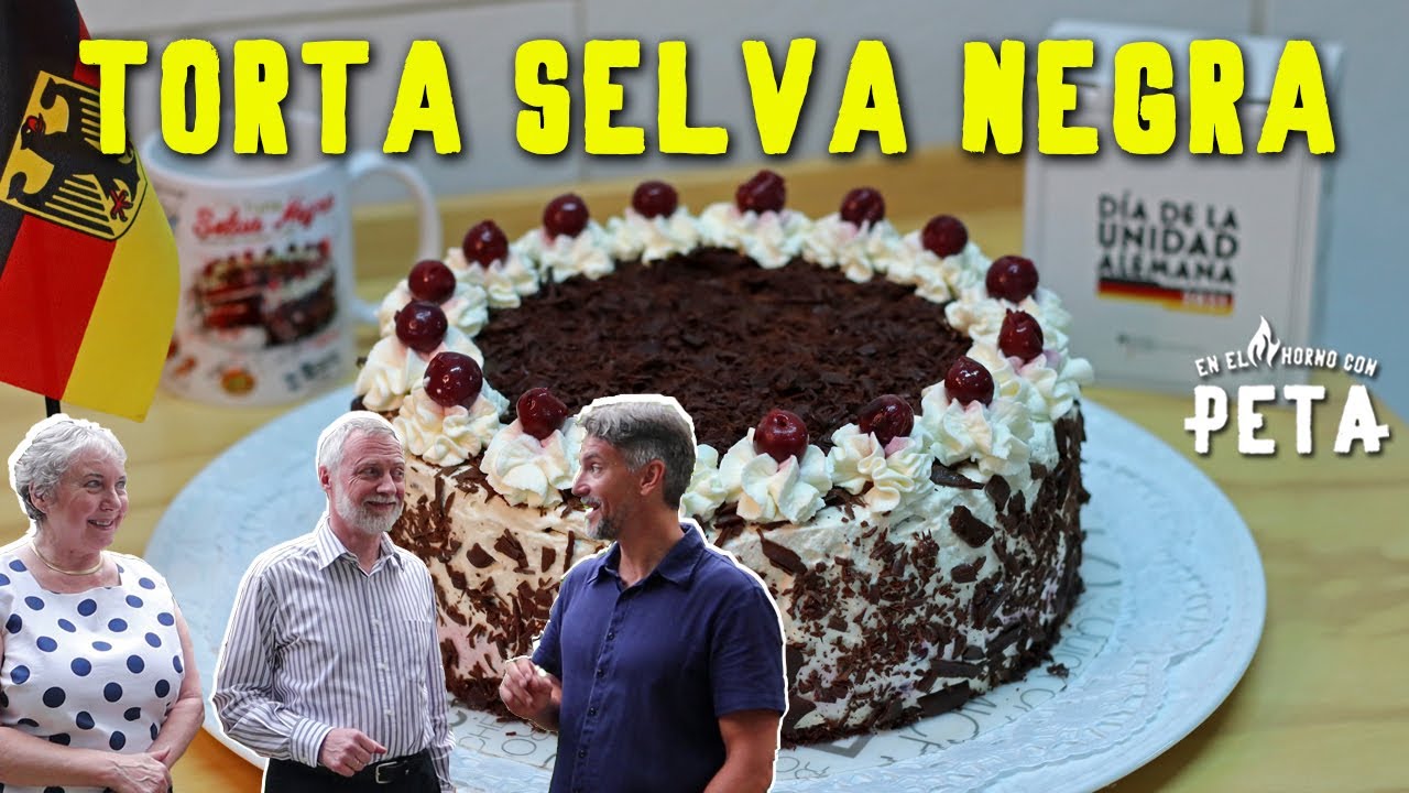 Torta Selva Negra 🇩🇪🍰 ❤ - Cocine con el Embajador de Alemania