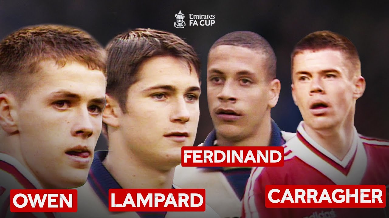 Owen & Carragher v Ferdinand & Lampard | Liverpool v West Ham | FA Youth Cup Final