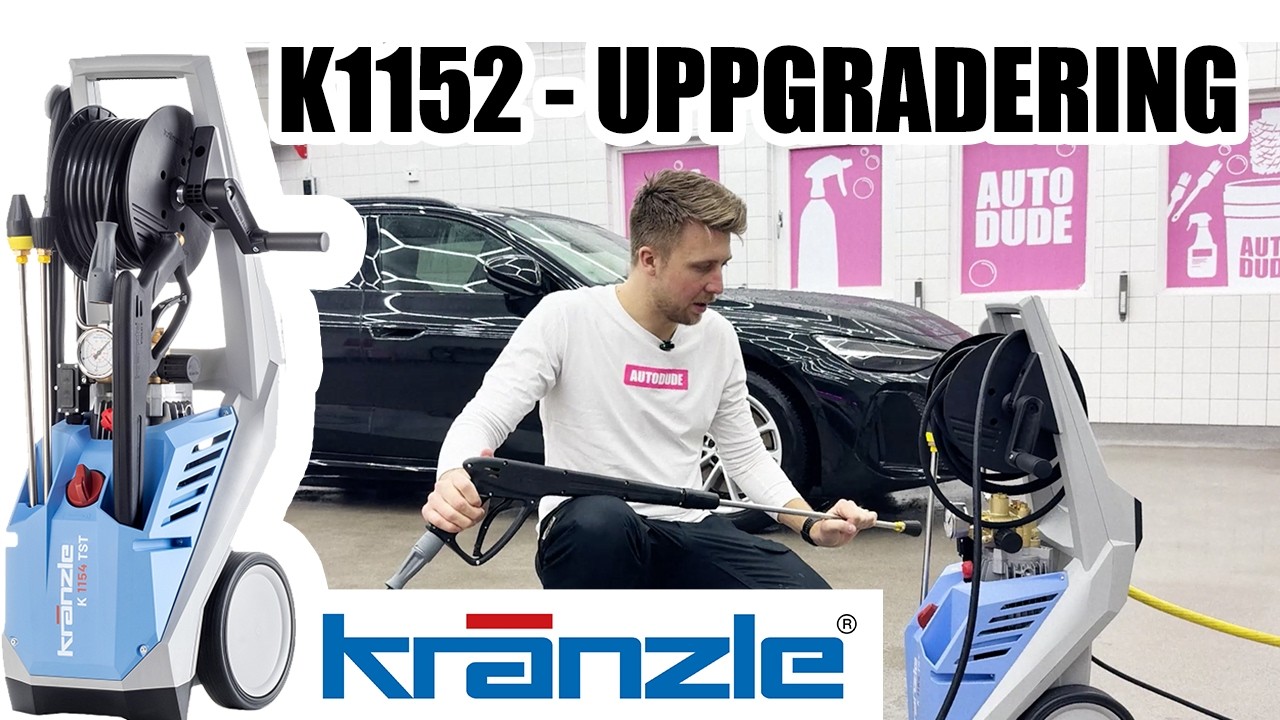 Genomgång & Test: Nya Kränzle K1154 & K1164 (Ersättaren till K1152)