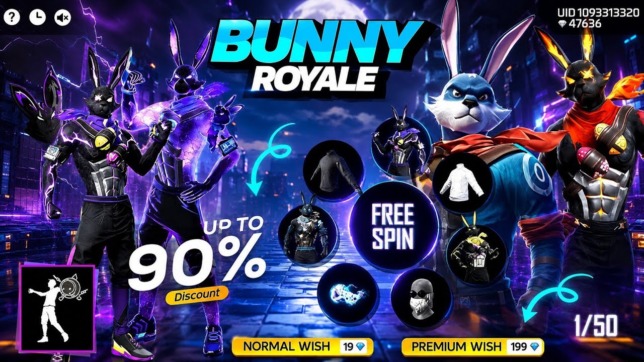 All Bunny Bundle Return Confirm 2026 🥳💥| Next Universal Ring Event | Ff Upcoming Event |Ff New Event