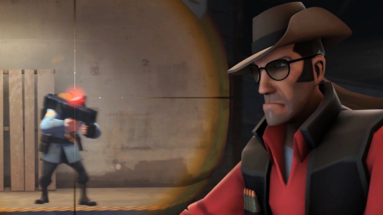 Sniper has a rage moment