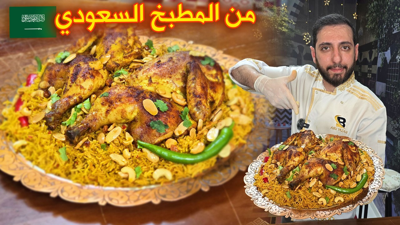 الكبسة السعودية بالدجاج – نكهة أصلية من قلب المطبخ السعودي!