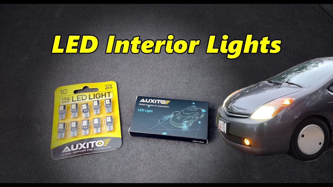 2nd Gen Prius: LED Interior Lights from Auxito