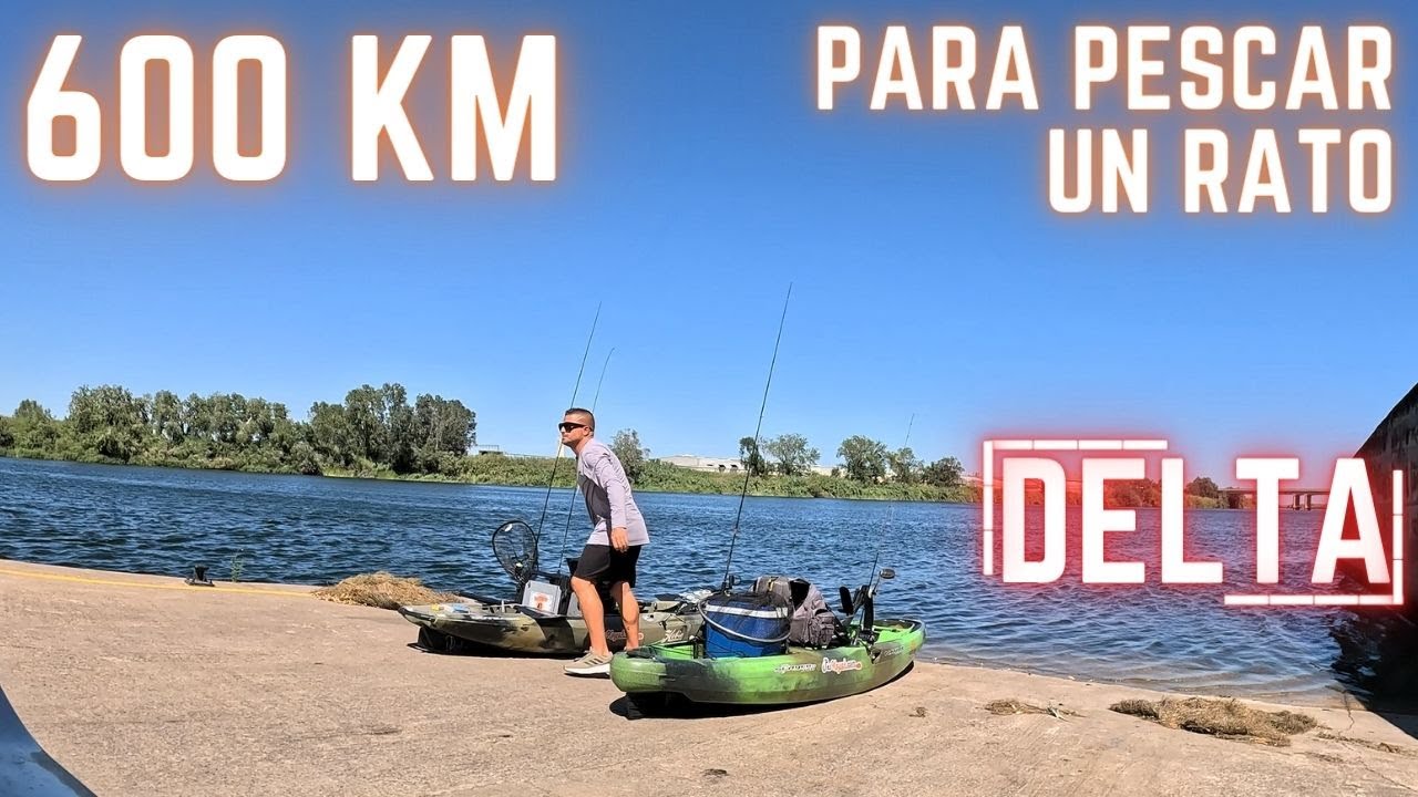 600 km para un rato de pesca ligera en el Delta del Ebro.