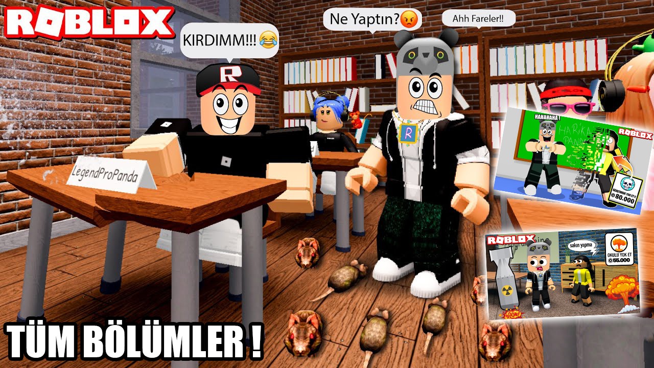 Sınıfta Yaramazlık TÜM BÖLÜMLER* - Roblox The Presentation Experience