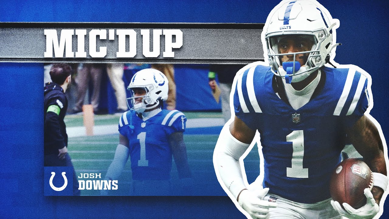 Mic'd Up | Josh Downs - Week 5 vs. Titans