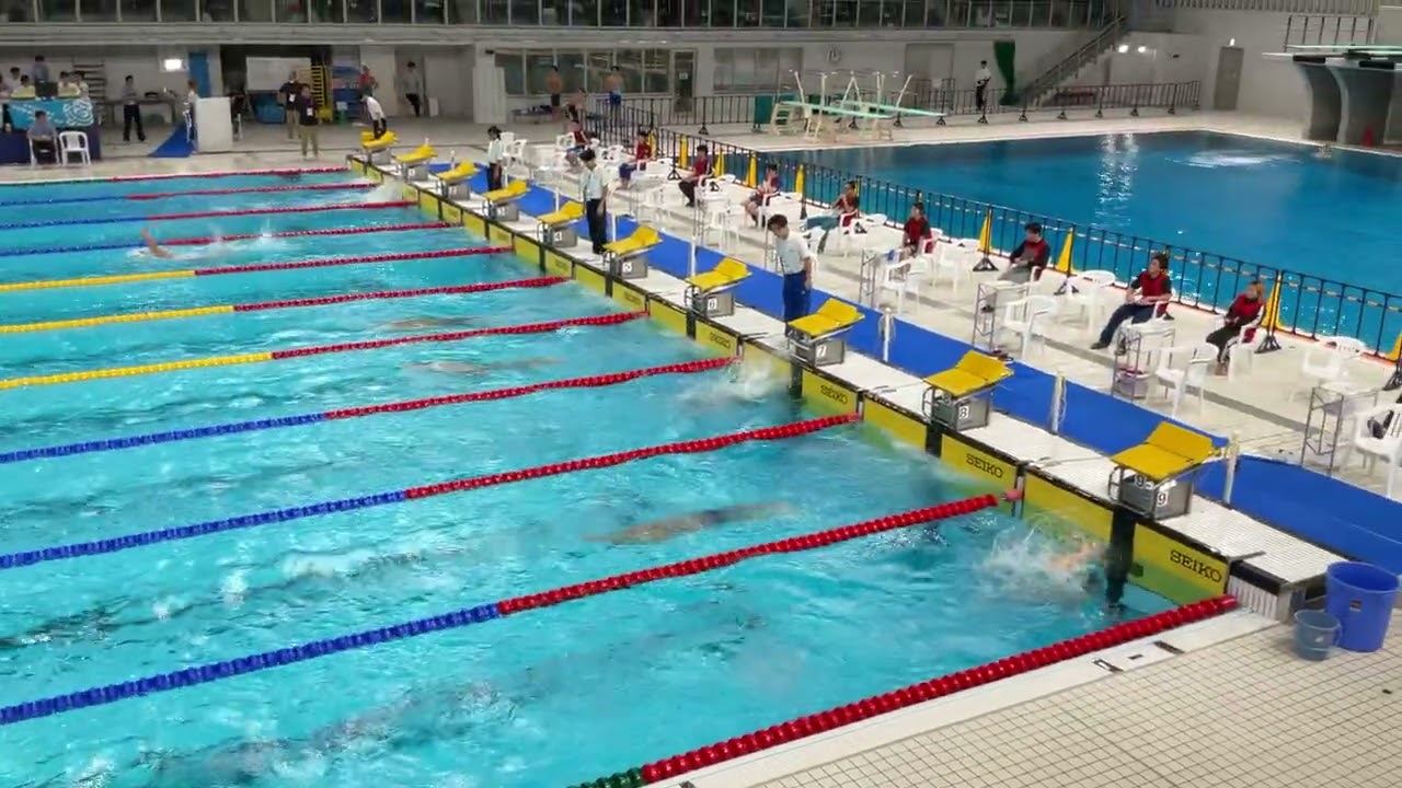 関西学生冬季公認記録会 男子200m自由形タイム決勝 6組9レーン 石田