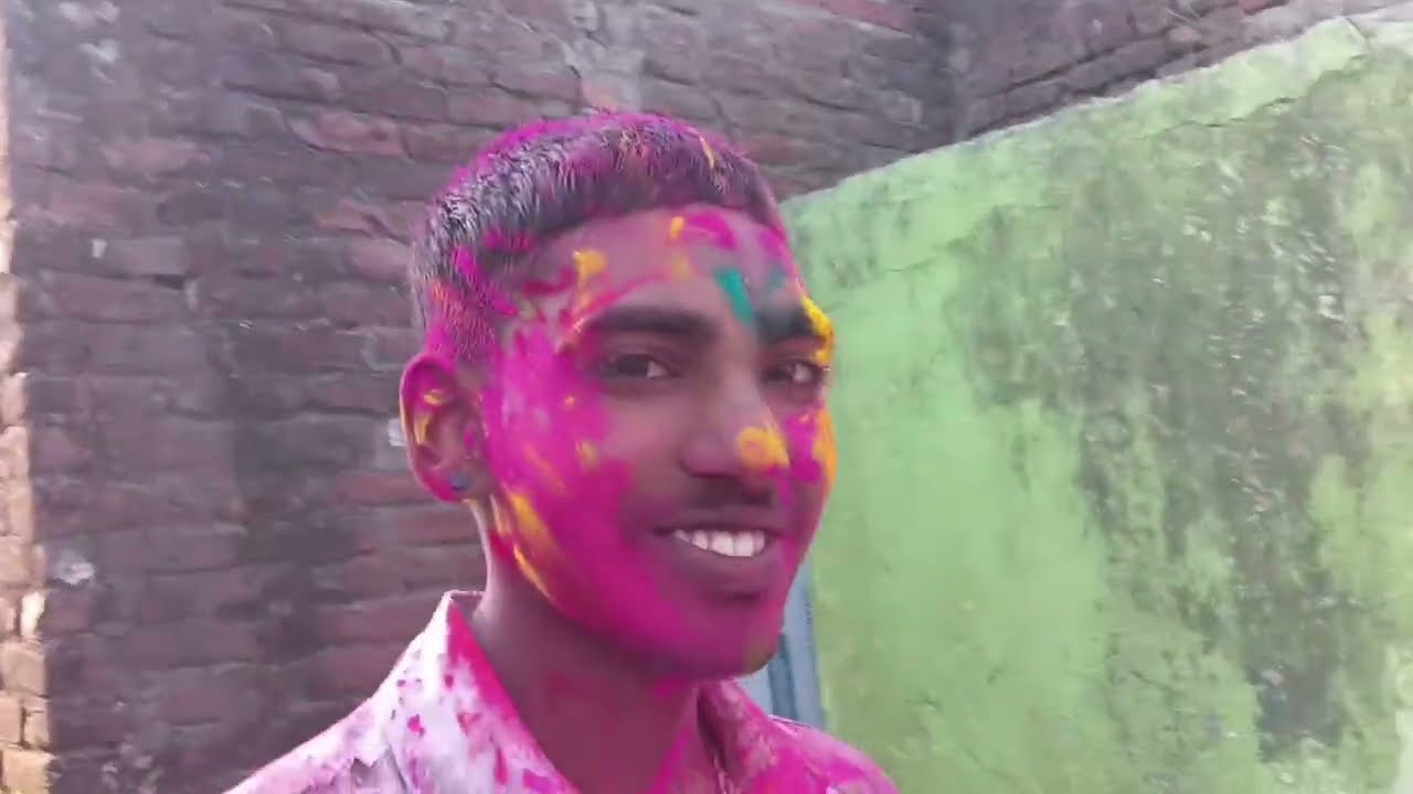 आज हमारे गांव की होली खेली जा रही है ❤️ boby vlogger 