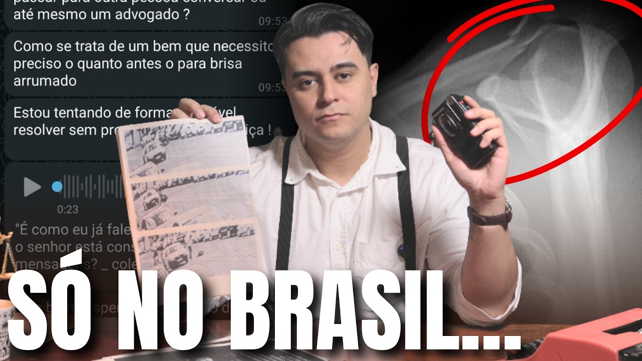 FOI ATROPELADO E AMEAÇADO PELO MOTORISTA...