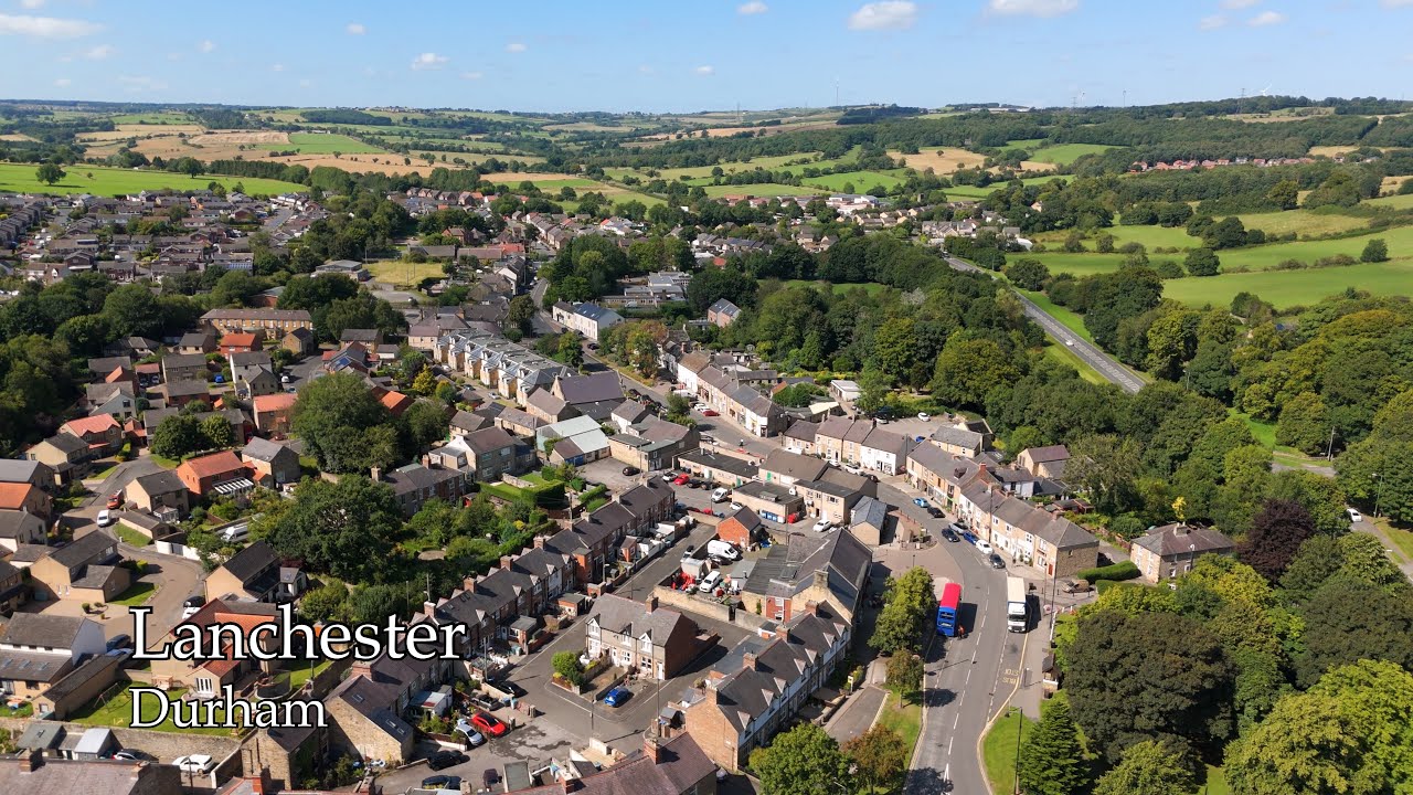 🛸 Flyby Over Lanchester , Durham 🛸