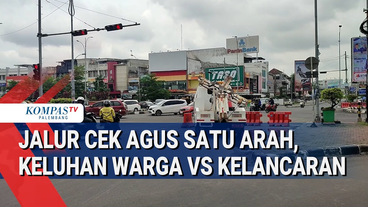 Uji Coba Satu Arah Dimulai, Jalan Cek Agus Lebih Lancar, Tapi Pindah Macet ke Titik Lain?