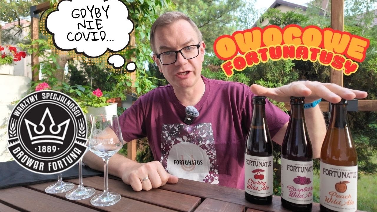 Fortunatus: Peach, Raspberry i Cherry Wild Ale - Browar Fortuna