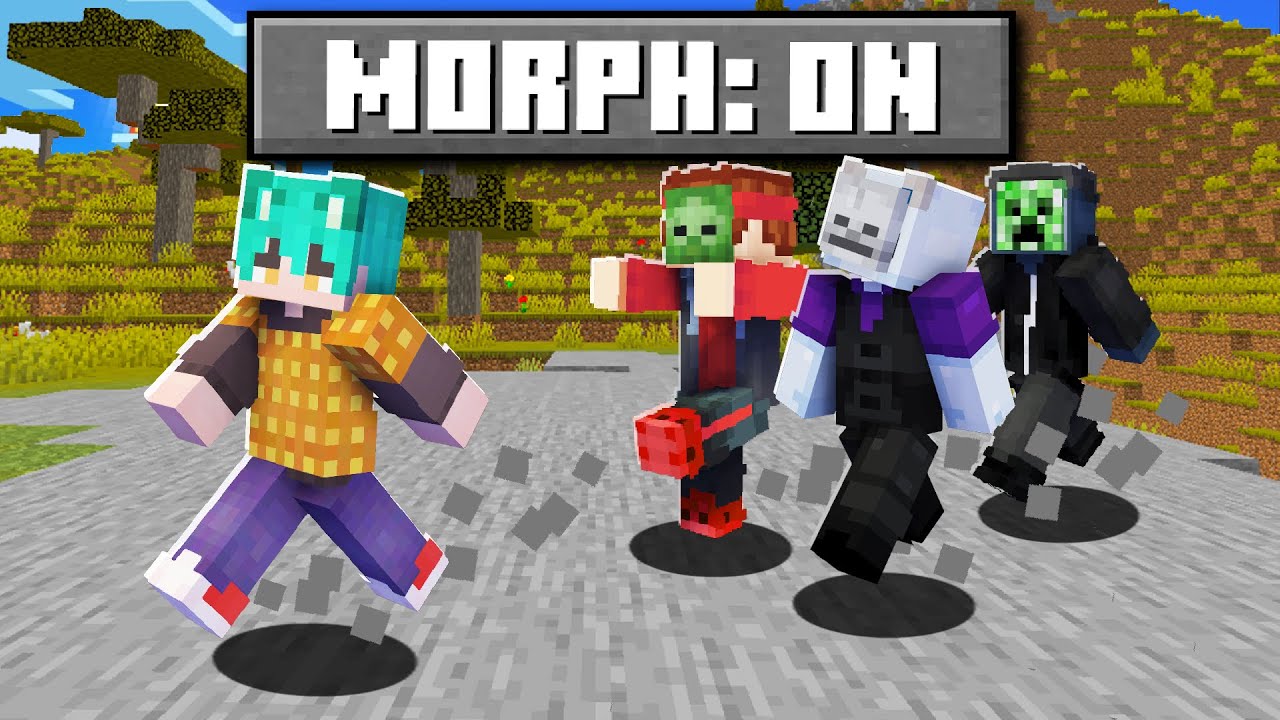 Beating Minecraft But, YOUTUBERS Control The Mobs!