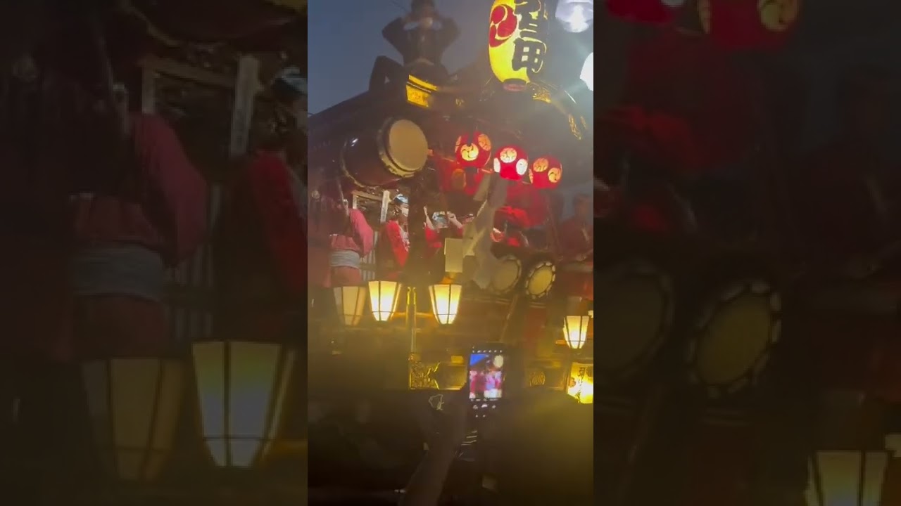 🌈SATISFYING FESTIVAL 🏮SOUND OF SUMMER 🥁PORTABLE SHRINE 🏮🏮20🏮#short #japan#祭り#asmr