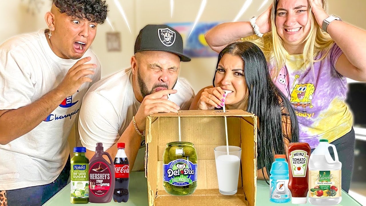 DON’T CHOOSE THE WRONG MYSTERY DRINK CHALLENGE!