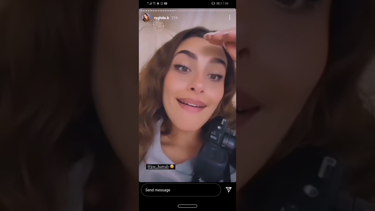 ستوريات رغدة مع وسام قطب في الثلج 🥶☕🌁🚡