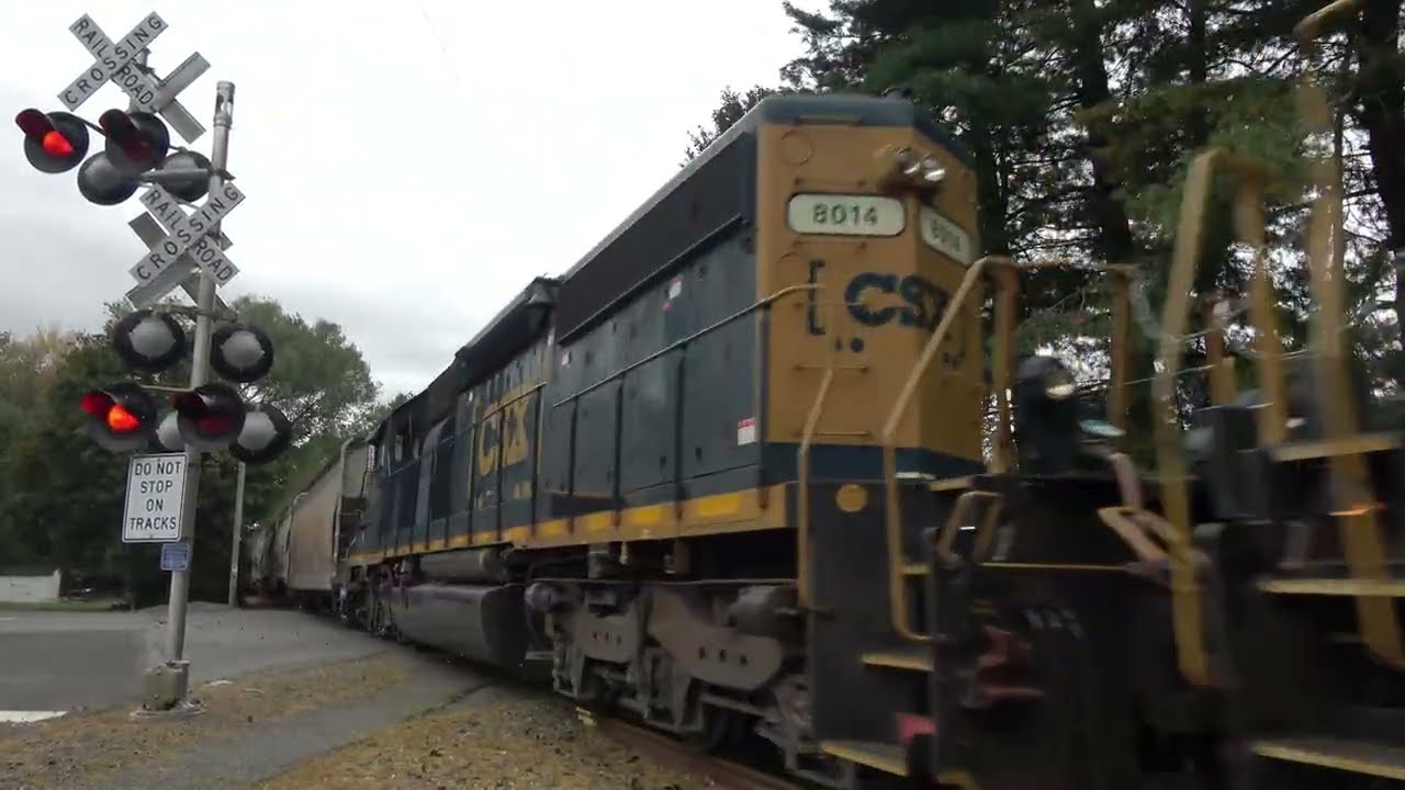 WPCA-20 with CSX 8145 and CSX 8014 on 10/12/25