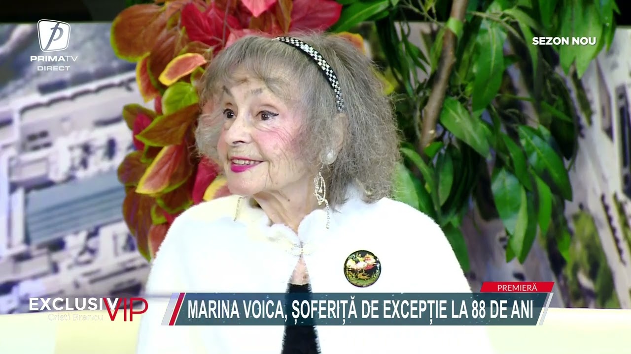 Marina Voica, apariție electrizantă la cei 88 de ani! Ce o supără totuși pe marea artistă
