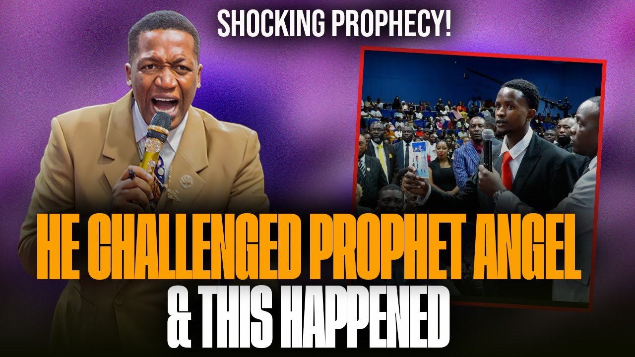 SHOCKING 😳 He challeged Prophet Angel on prophecy and this happened 🙆‍♂️