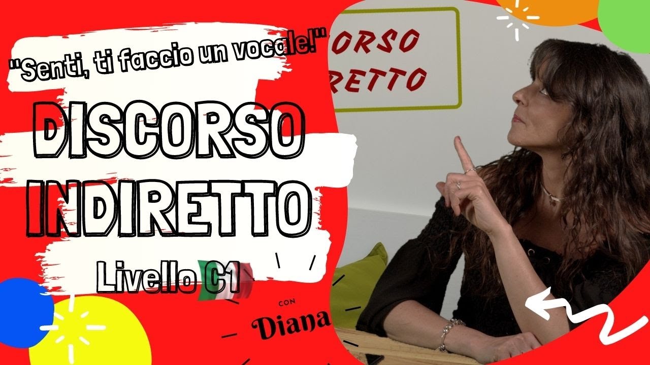 Senti, ti faccio un vocale!_Introduzione al discorso indiretto con frase principale al presente.