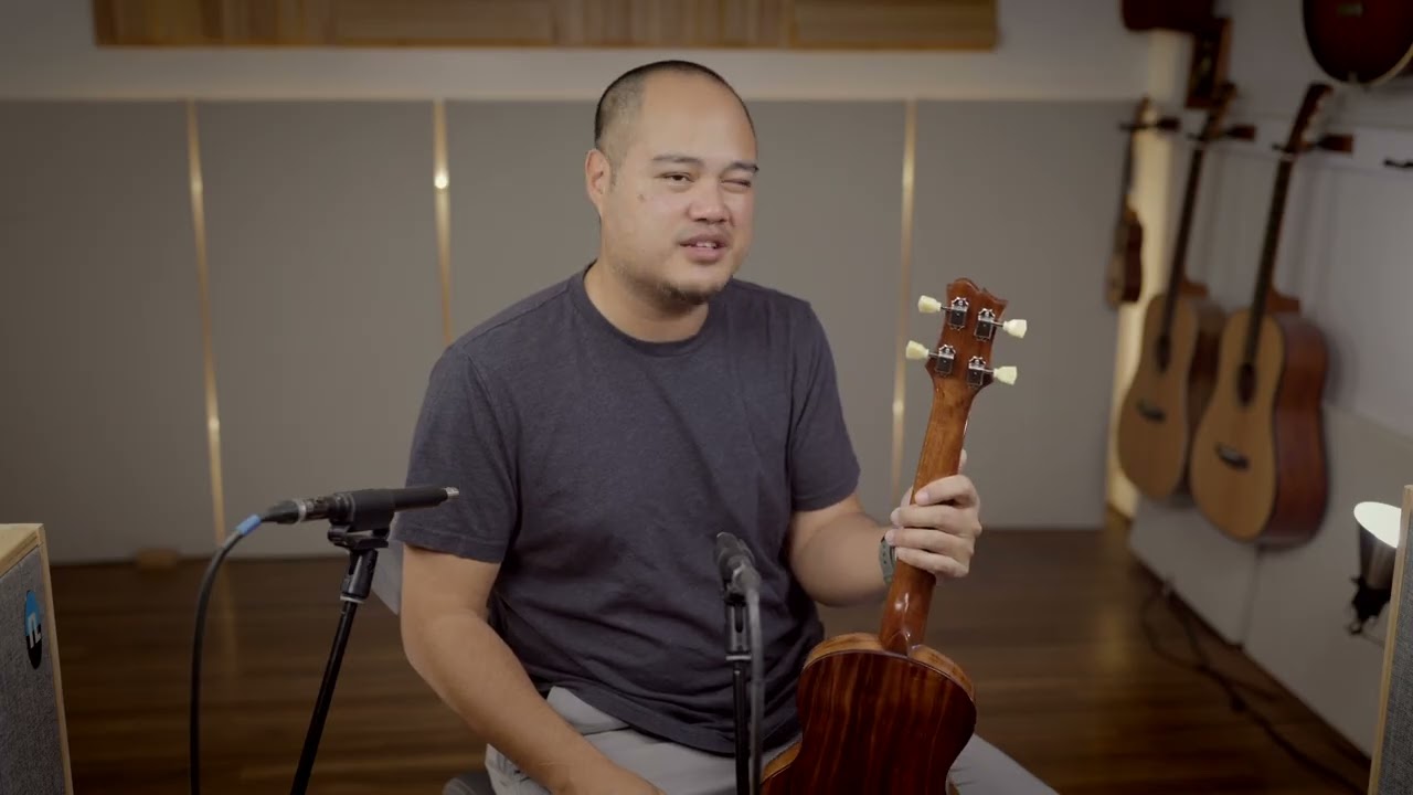 Retro Birds Fire Bird Custom Koa Tenor #44