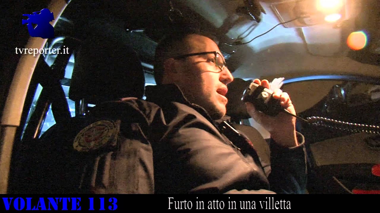 Furto in atto in una villetta, la rabbia dei residenti #VOLANTE113