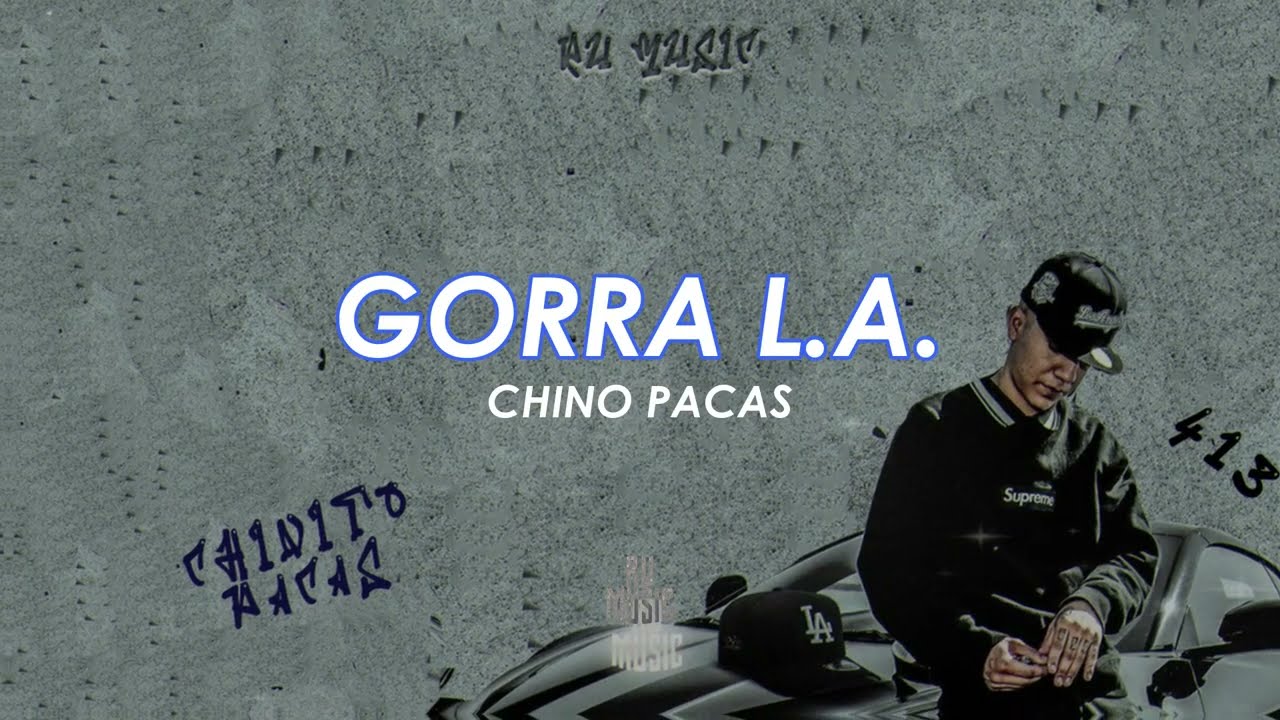 Gorra L.A. (Letra) - Chino Pacas
