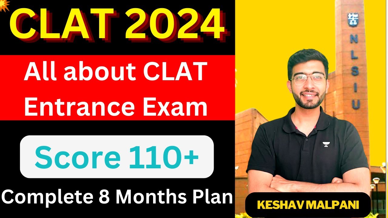 🔴CLAT 2024: How to prepare from scratch💪I Expert Strategy for CLAT I Keshav Malpani #clat2024 #clat