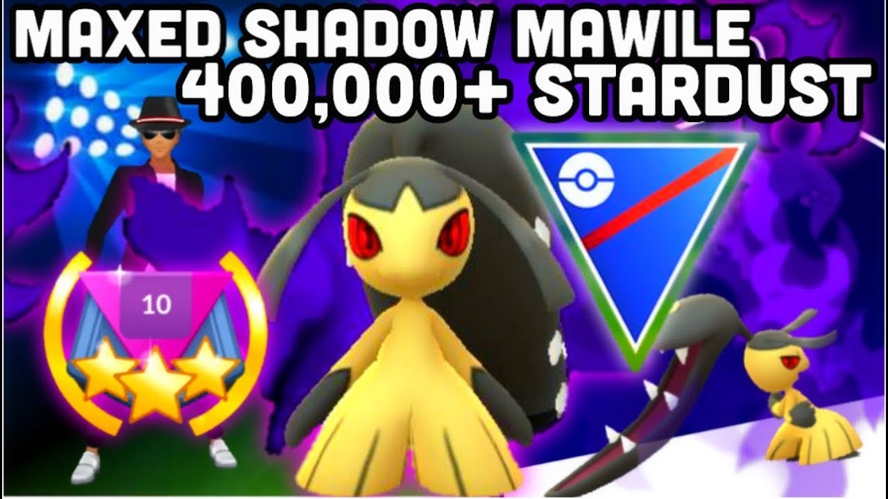 Maxed out Shadow Mawile an ABSOLUTE BEAST in Pokemon GO | Over 400k Stardust power up