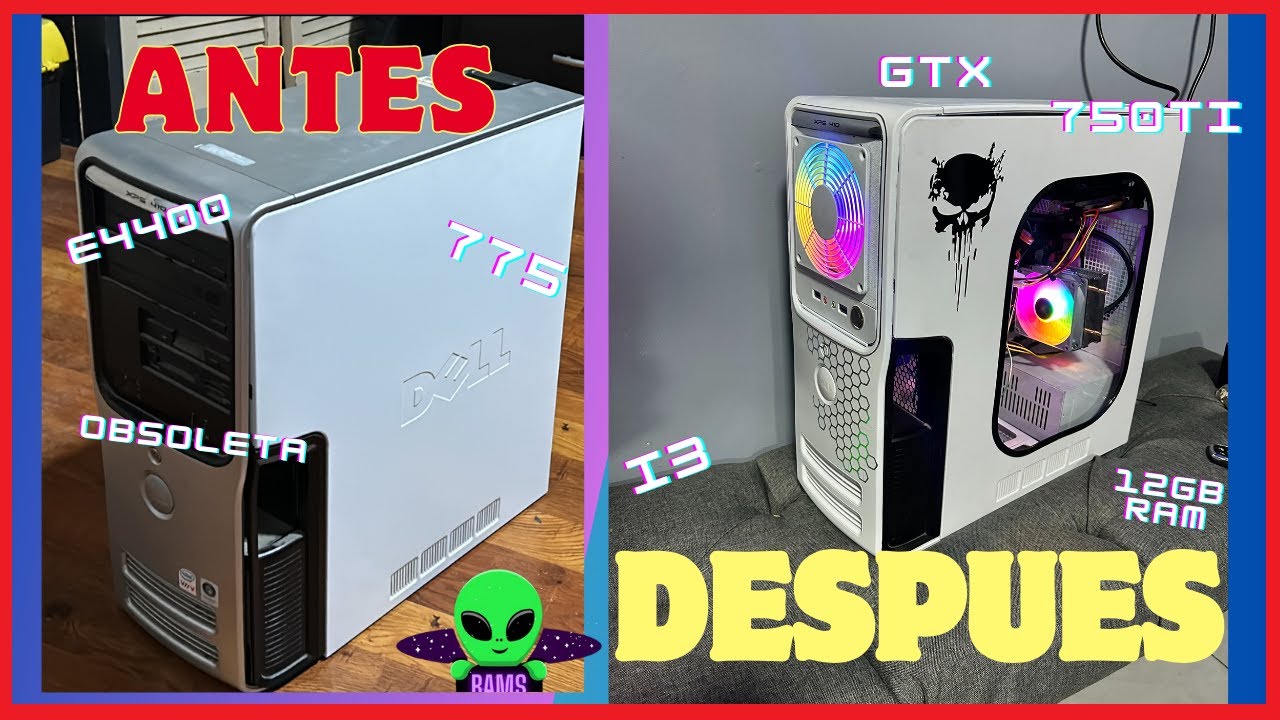 ¡Modificación EXTREMA a PC De Hace 18 AÑOS! | PC DELL XPS 410 A GAMER