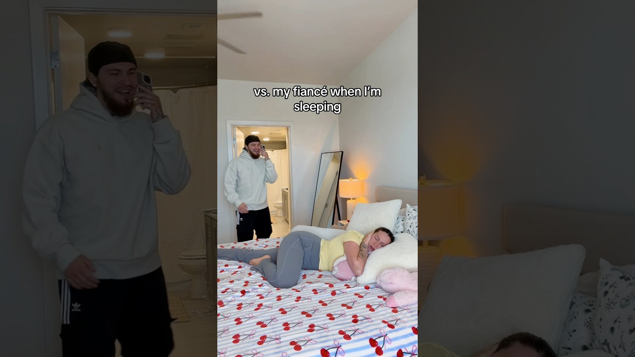 POV: me when my fianc&eacute; is sleeping&hellip; #couple