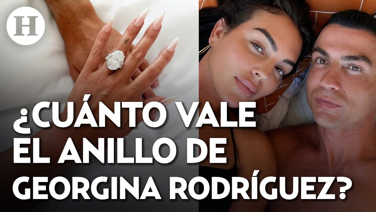 Georgina Rodríguez dice “sí” a Cristiano Ronaldo: así es el impresionante anillo de compromiso