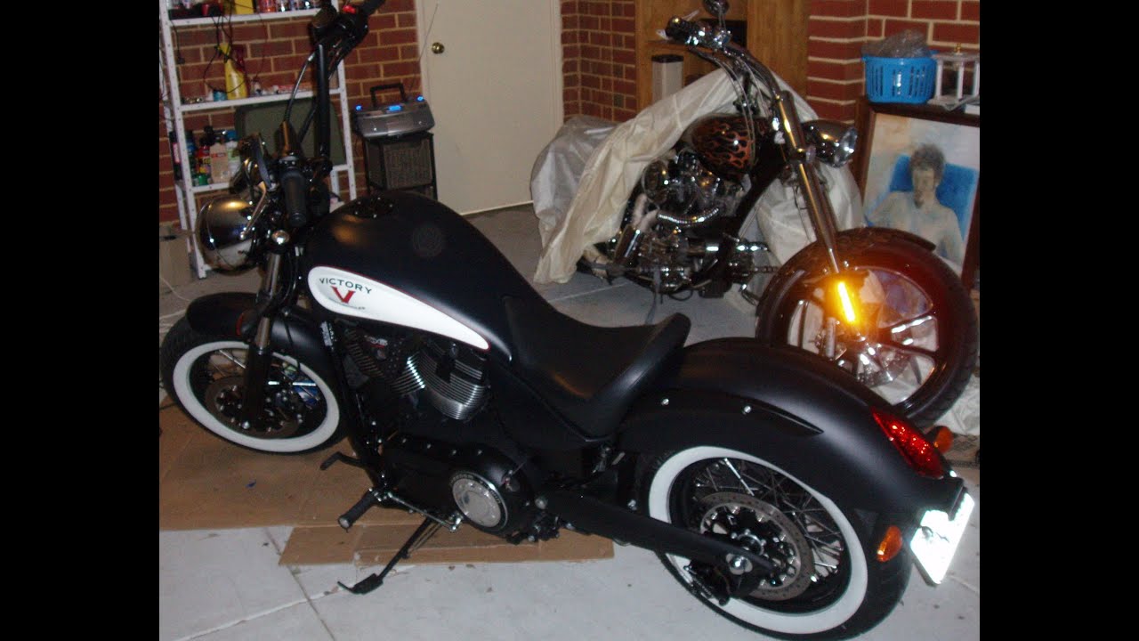 Victory Motorcycle Forward Control 4 inch Extension Install Tips
