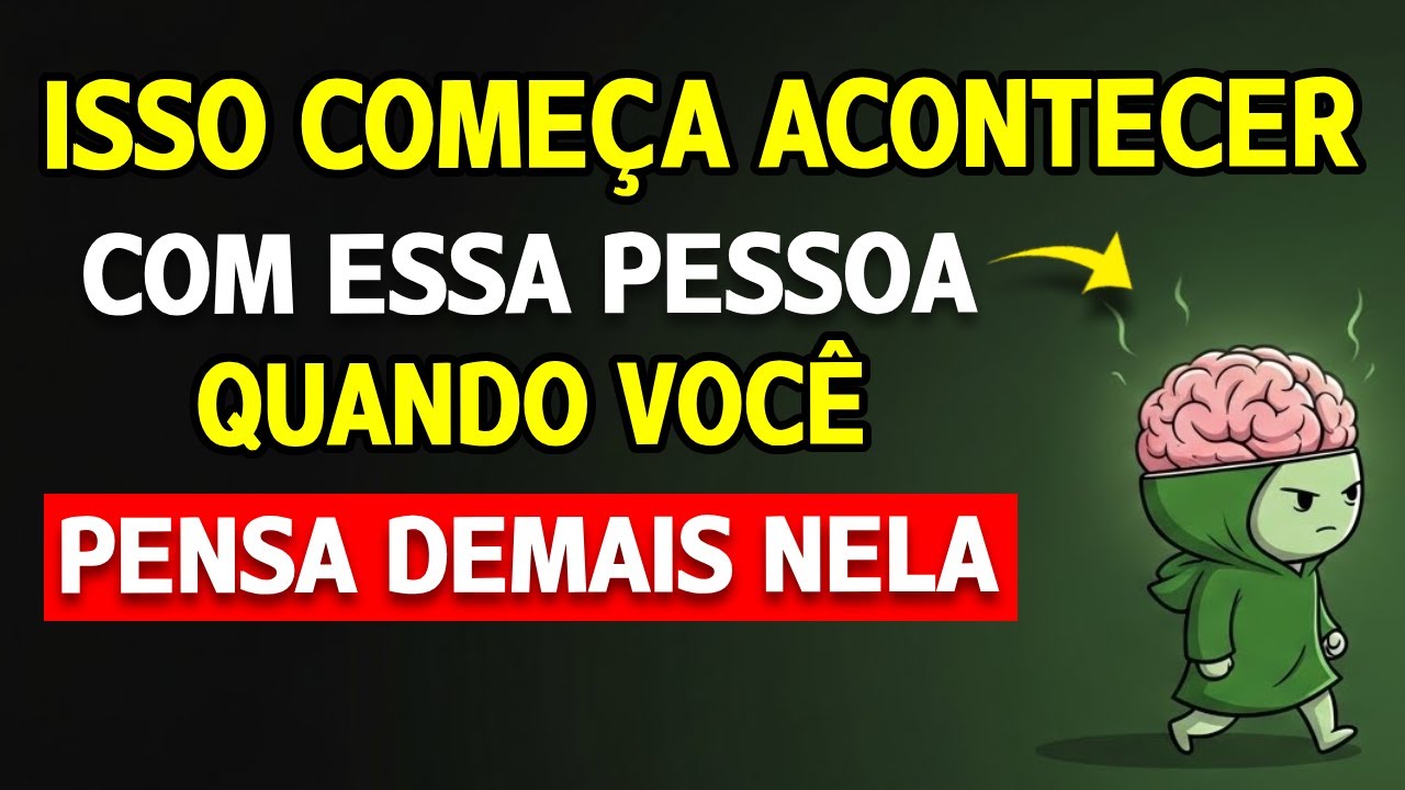 Se você não consegue PARAR DE PENSAR nessa pessoa, estas 3 coisas estão acontecendo com ela...