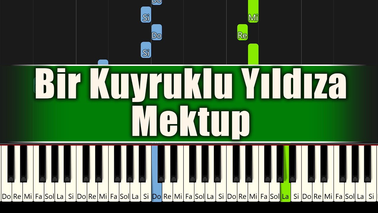 Bir Kuyruklu Yıldıza Mektup (Medcezir)- Piyano