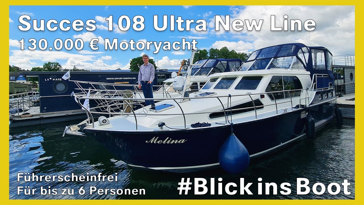 €130.000 | Succes 108 Ultra New Line | Bootsbesichtigung