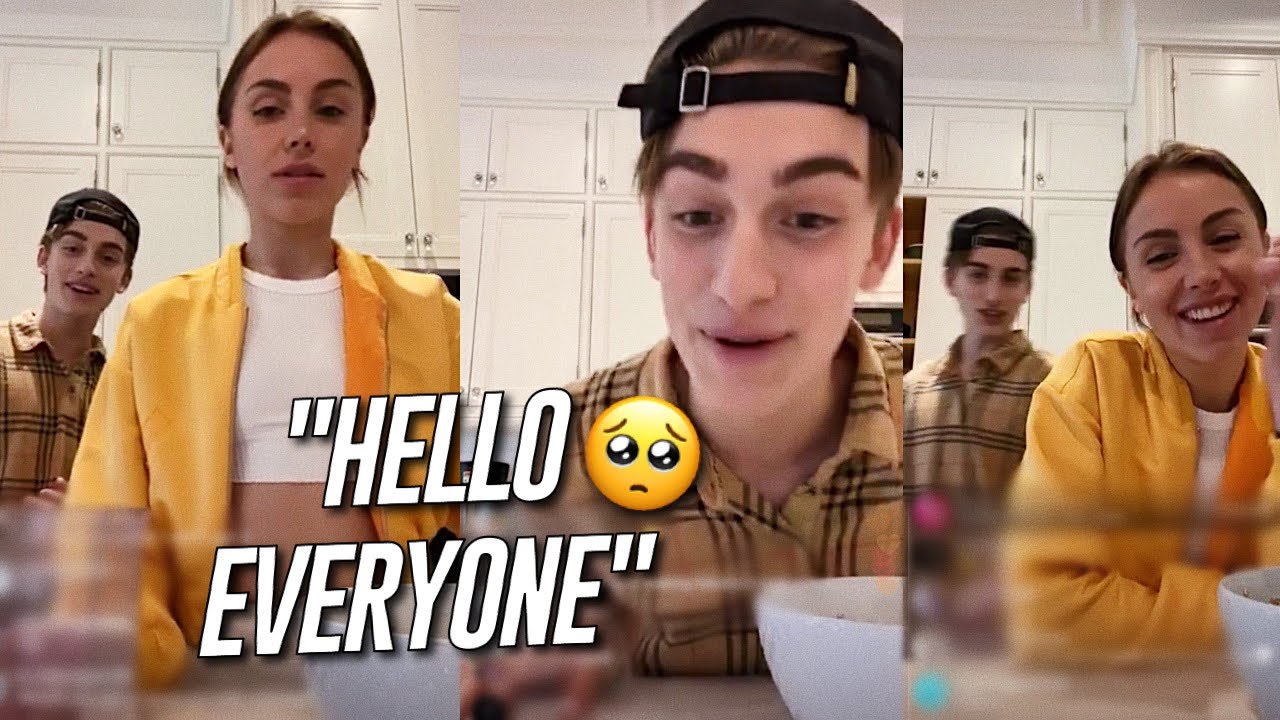 johnny orlando SNEAKING into his sister's live...😩🥰
