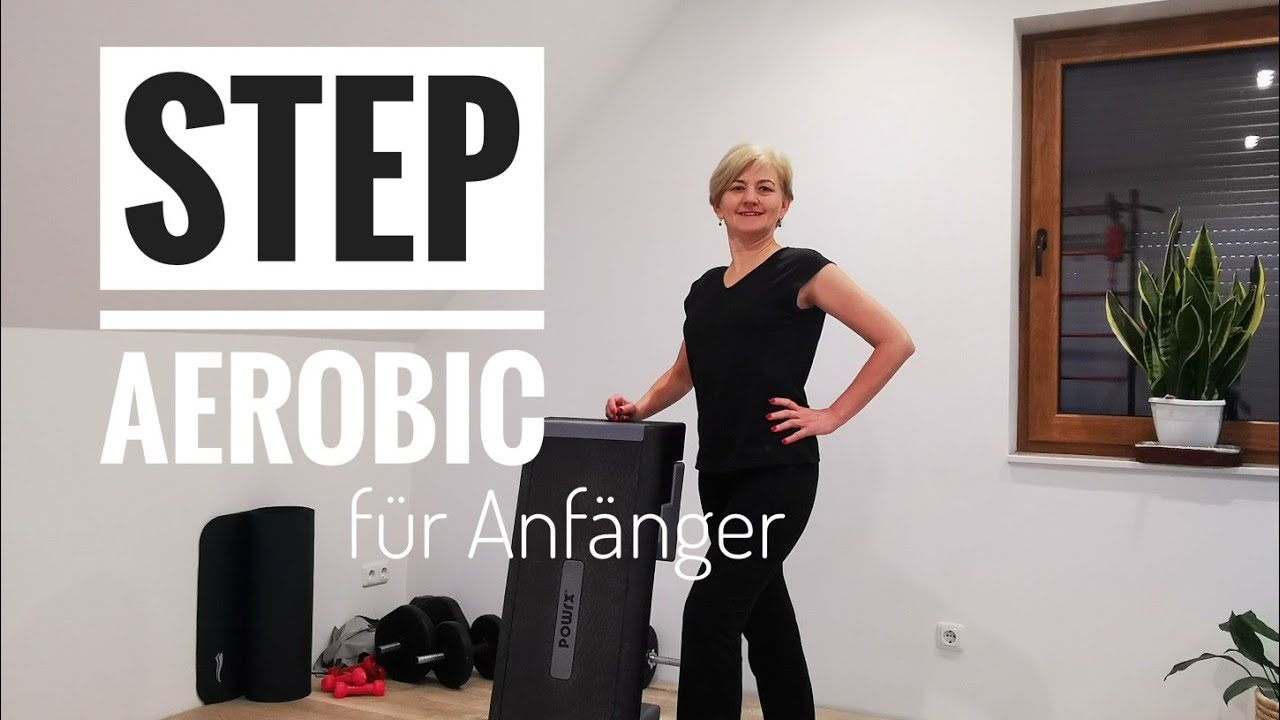 Step Aerobic f&uuml;r Anf&auml;nger // Irina Fitpoint // Степ аэробика для начинающих