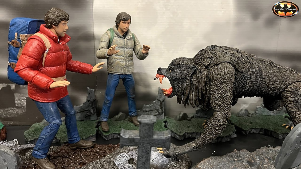 NECA David Kessler & Jack Goodman An American Werewolf In London 2 Pack Action Figure Review