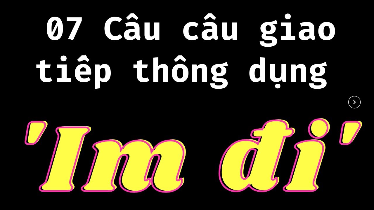Những câu nói hay dùng khi muốn người khác im lặng!!