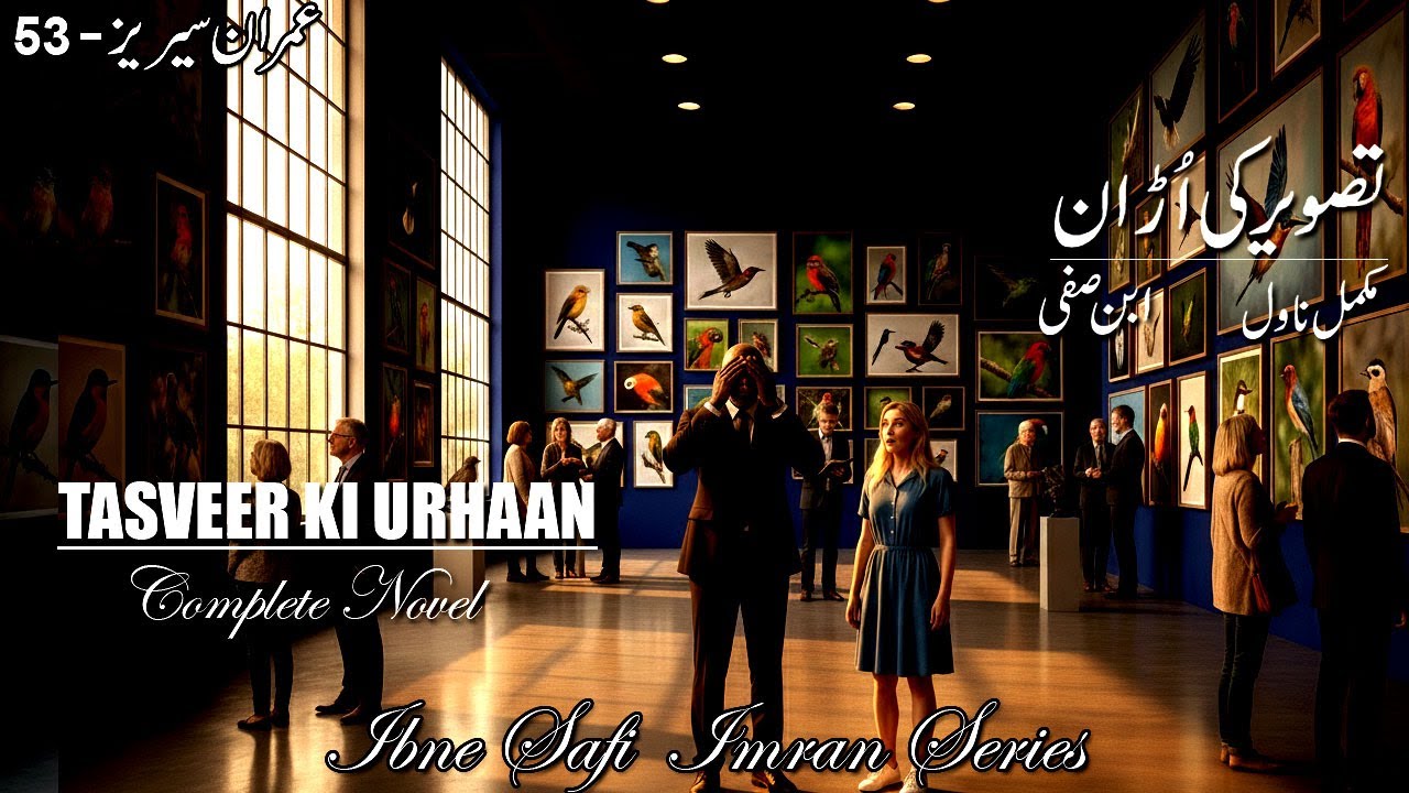 Imran Series - 53 | Tasveer Ki Urhaan | Complete Novel | Ibne Safi -Imran Series