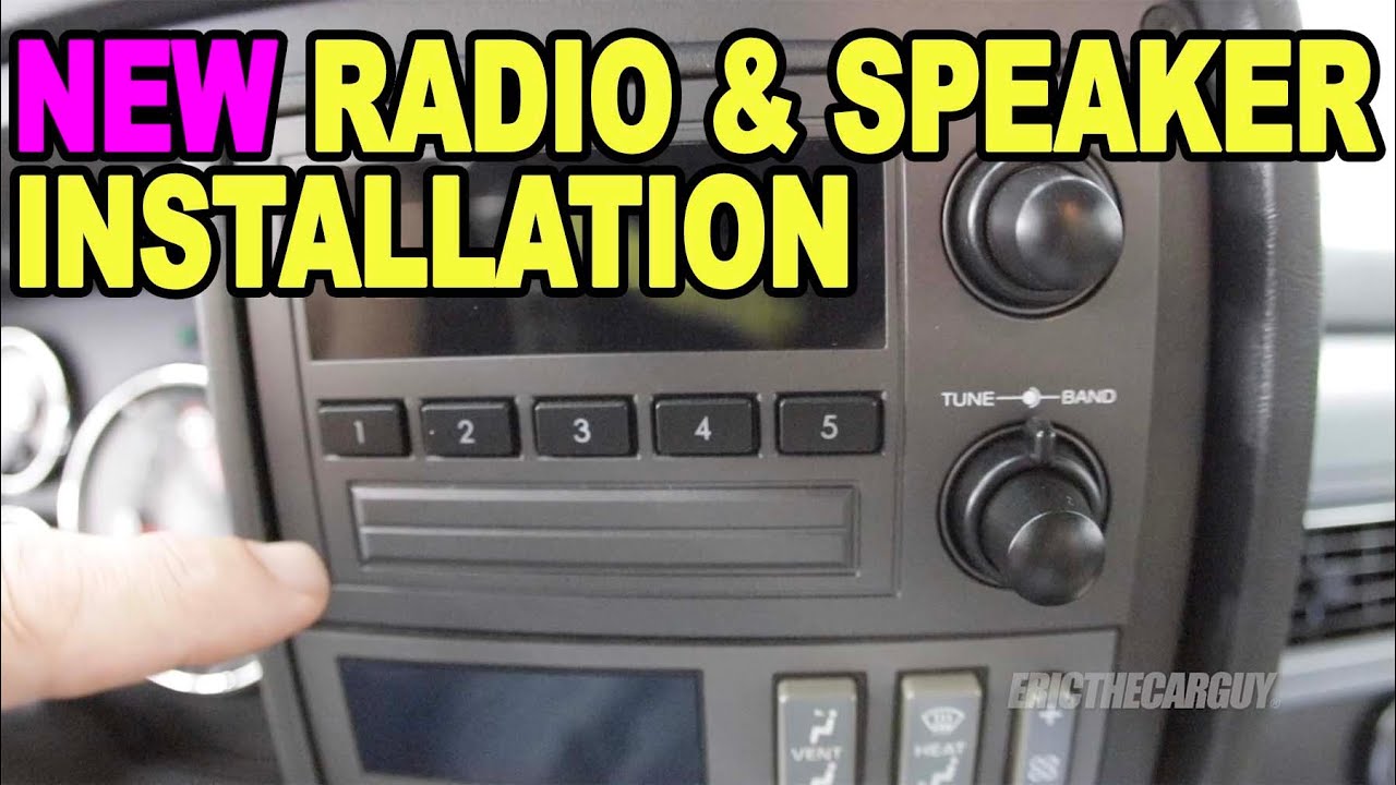 Installing a New Radio & Speakers 1988-94 Chevy Truck #ETCGDadsTruck