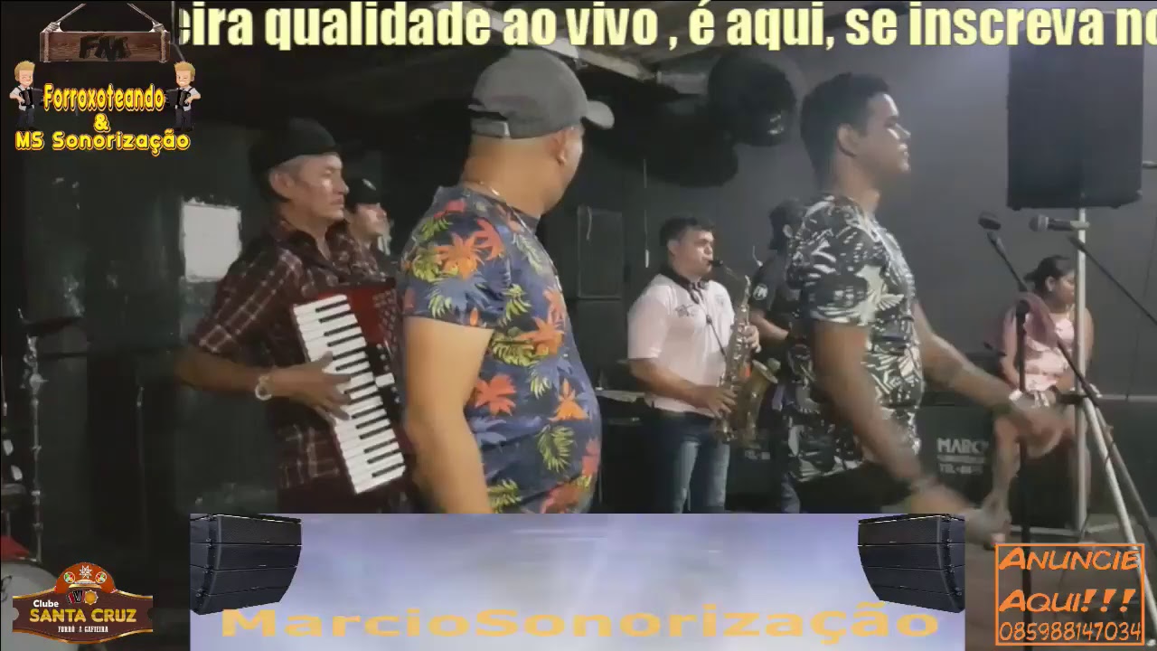 Forrozão Fala Mais com melhor do forro pe de serra e  cultura nordestina ao vivo do Santa Cruz