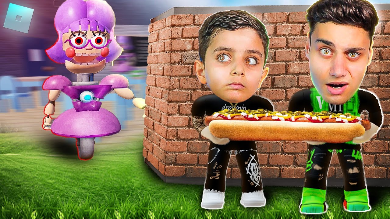 تحدي الهروب من المعلمة انيترون بالمدرسة!!😱 /والفوز بساندويش هودوك/ ROBLOX