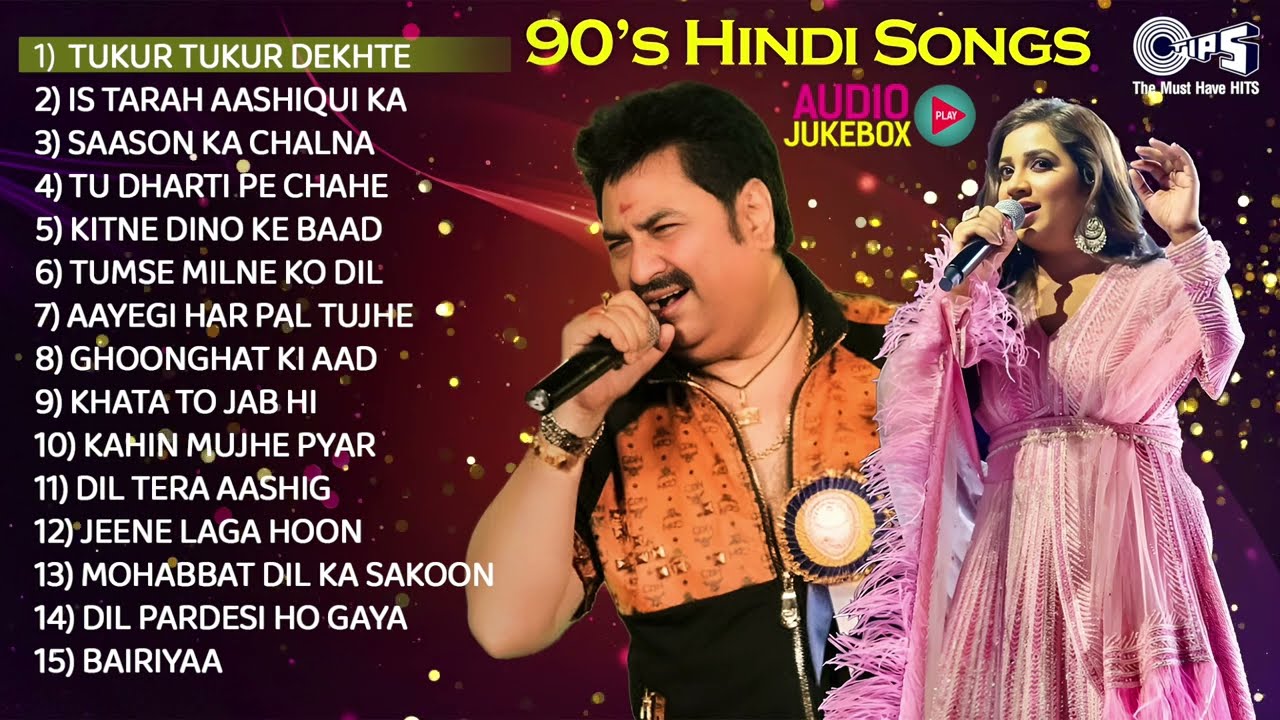 90's Kumar Sanu Hits love Songs Udit Narayan, Alka Yagnik | Kumar Sanu - Hindi Sadabahar Songs