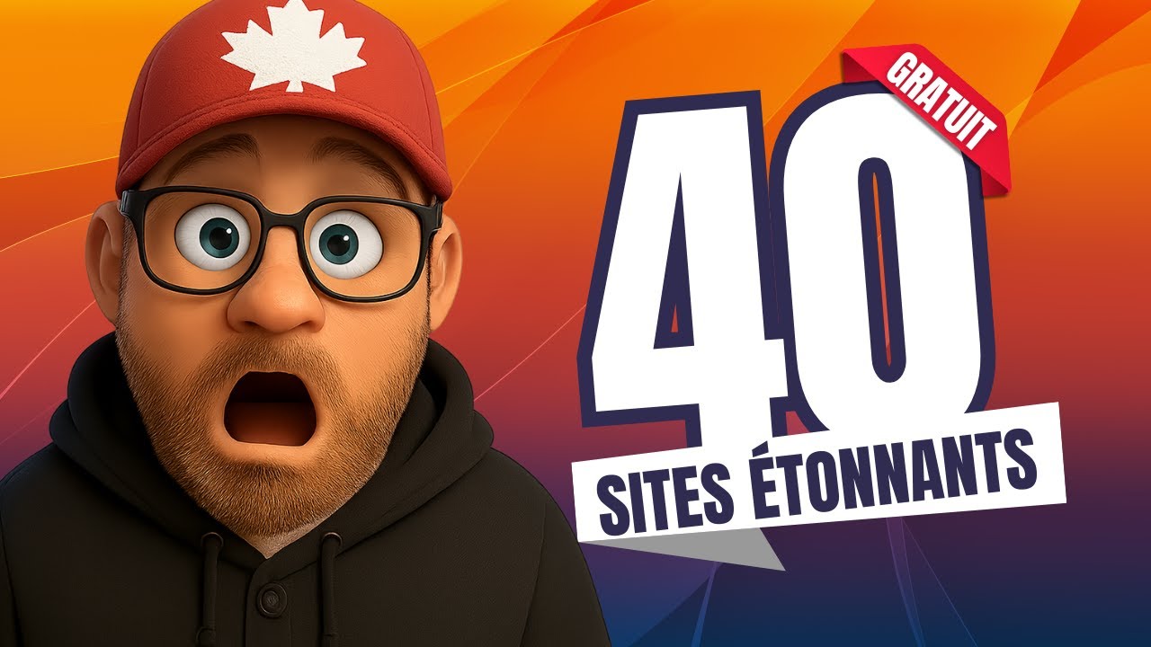 40 sites web ÉTONNANTS à découvrir absolument!