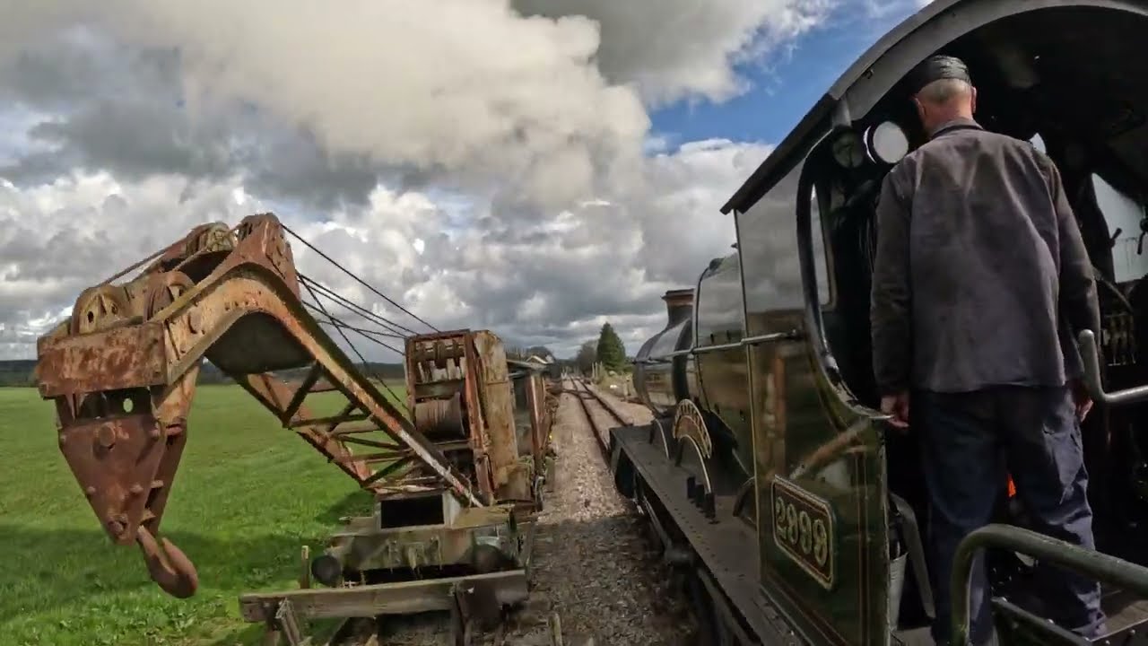 Lady of Legend from the Footplate at the East Somerset Railway