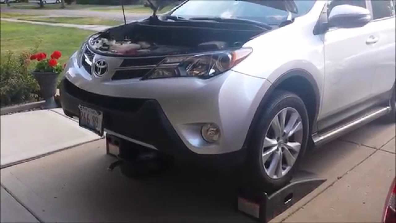 Как заменить масло в Toyota RAV4 2.5L 4 Cylinder 2013-2016 своими руками и сэкономить деньги